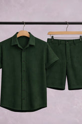 Dark Green Color Half Cords Set - XPCRDH