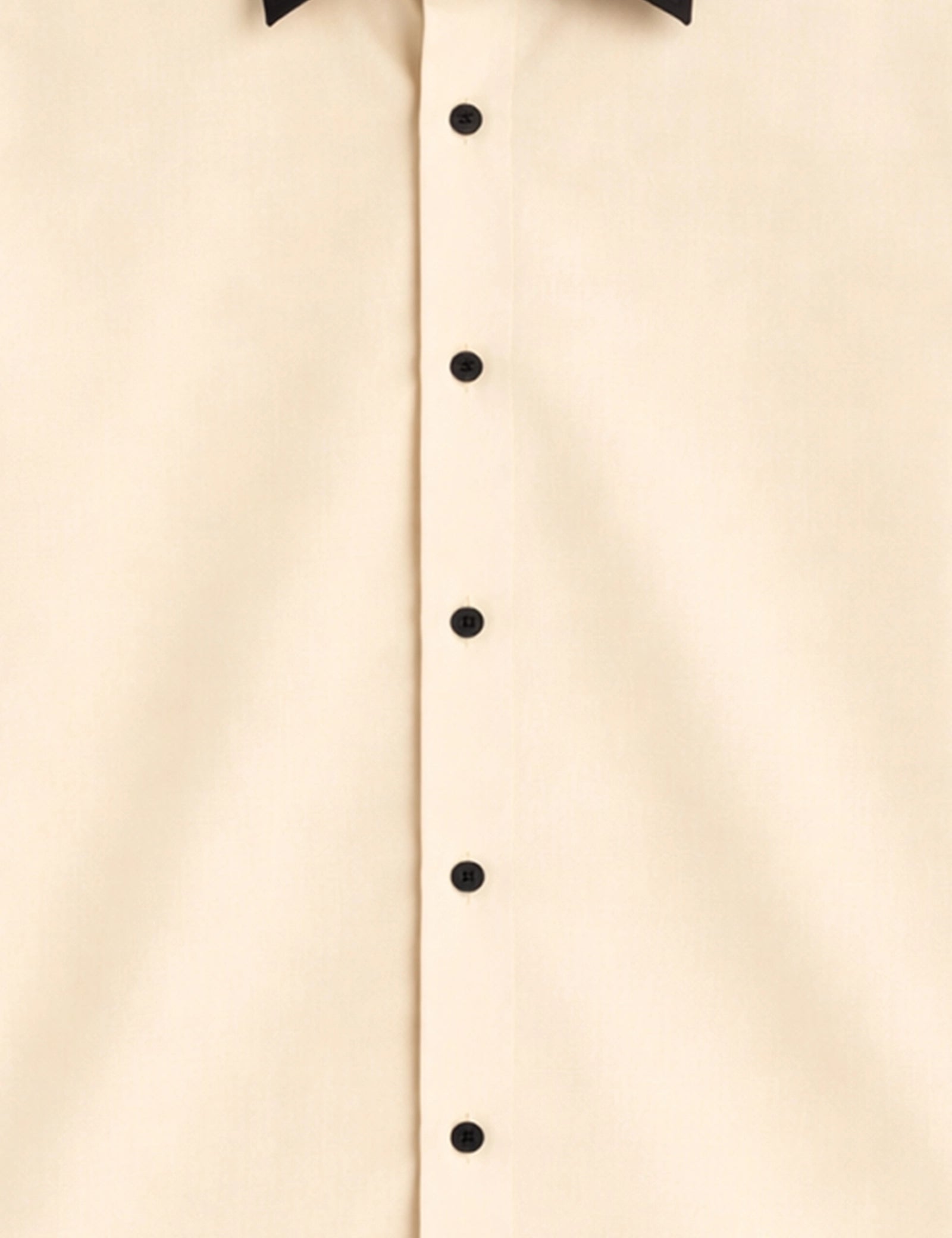 Cream Color Contrast Mens Full Sleeves Shirt - XPST