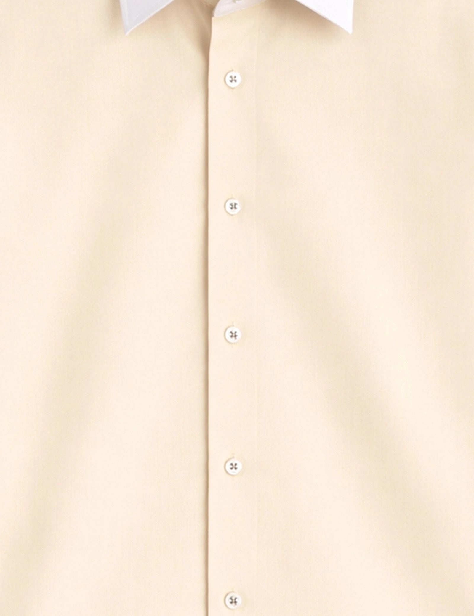 Cream White Color Contrast Mens Full Sleeves Shirt - XPST