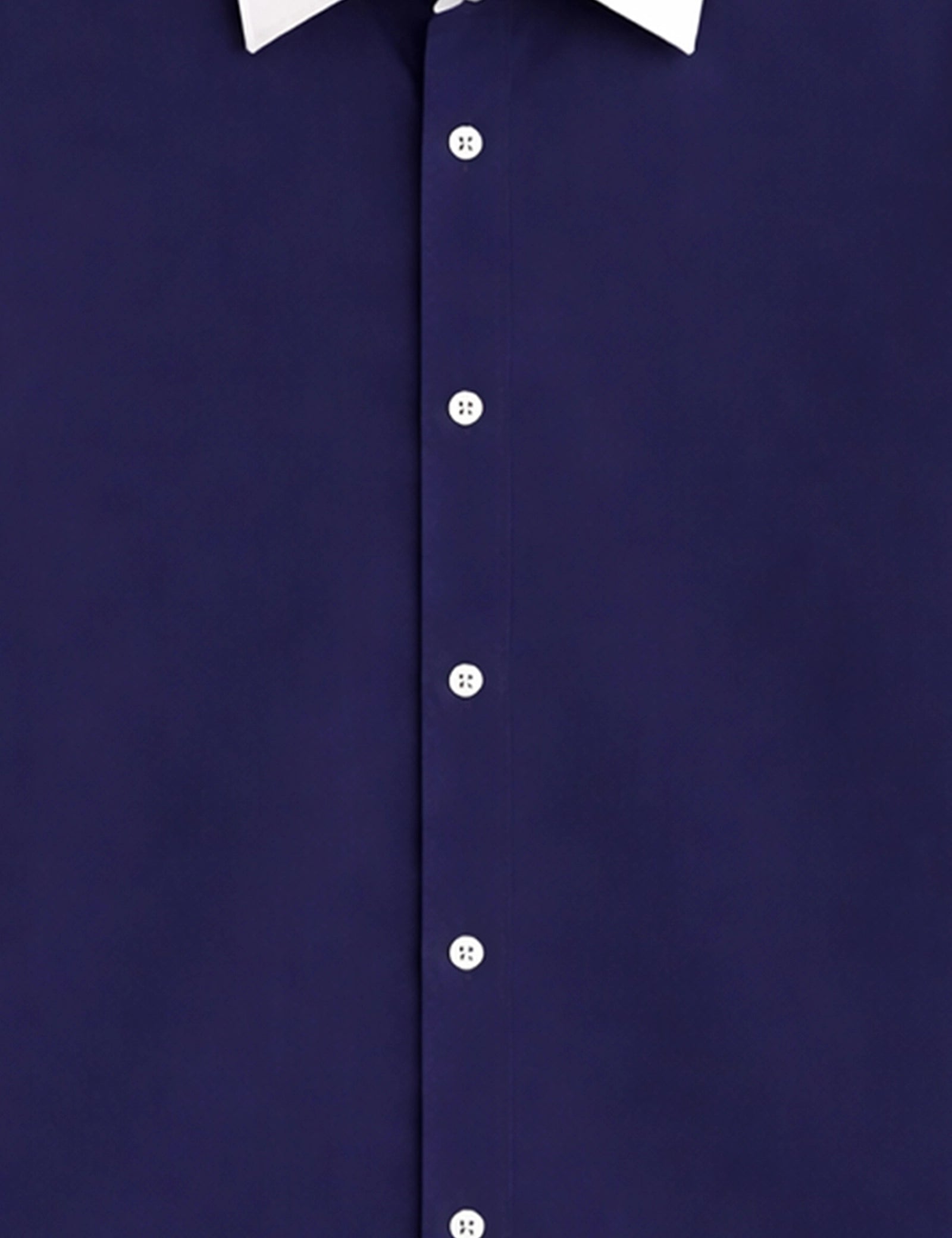 Navy Color Contrast Mens Full Sleeves Shirt - XPST