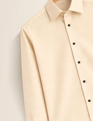 Cream Color Plain Mens Full Sleeves Shirt - XPST